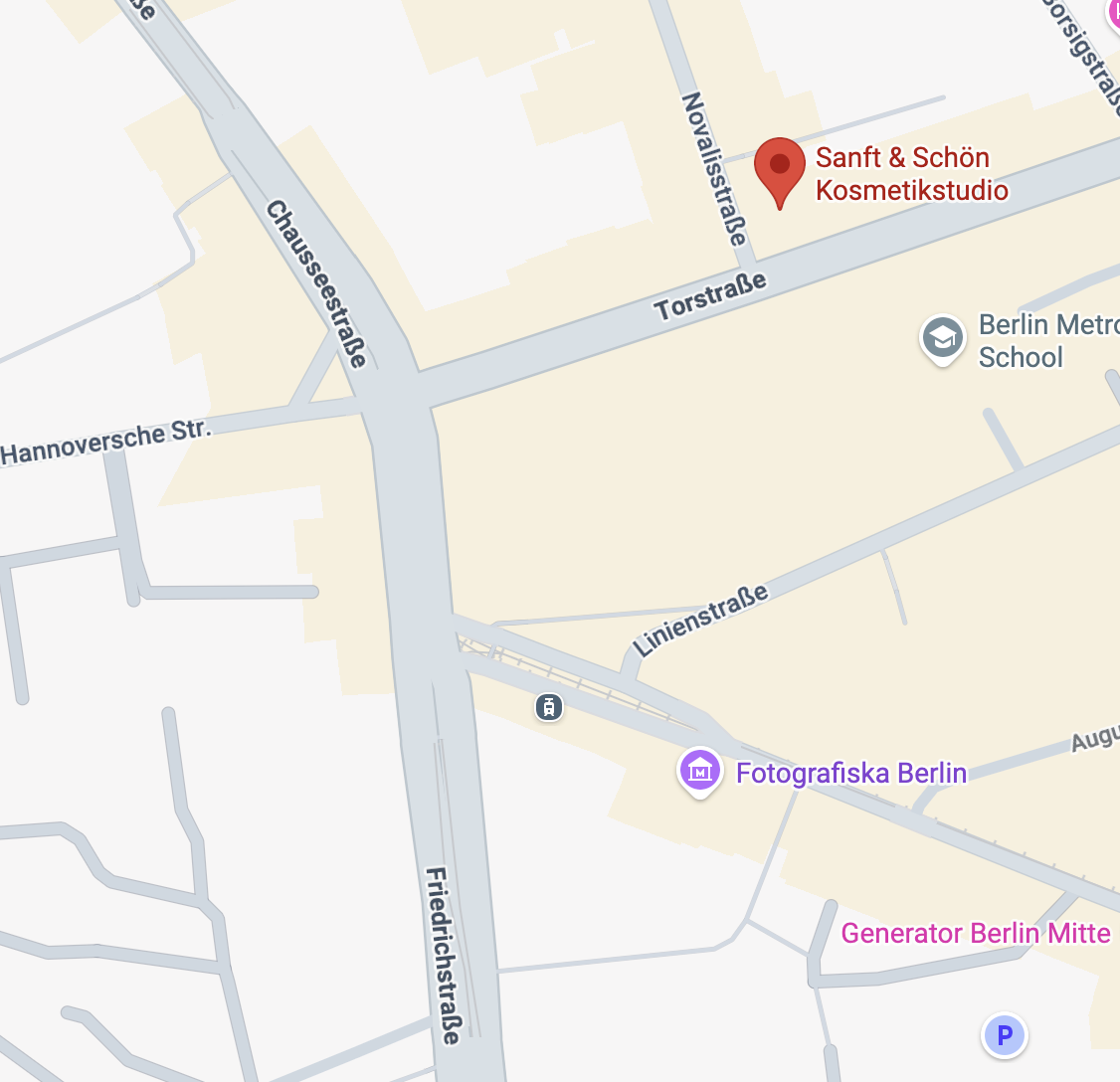 Standort Sanft & Schön, Novalisstraße 1, Berlin